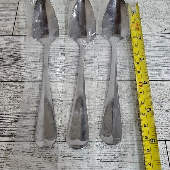 Enjoy Grapefruit Spoons Set of 3 New in Package Stainless Steel - Picture 3 of 7